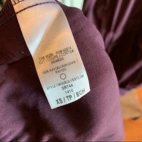 Splendid Chelsea Voile Jumpsuit in Aubergine, XS - Picture 8 of 8